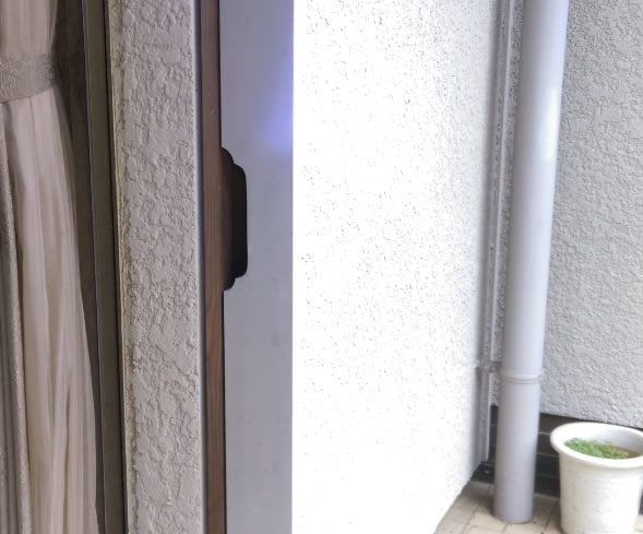 雨戸戸袋内部例